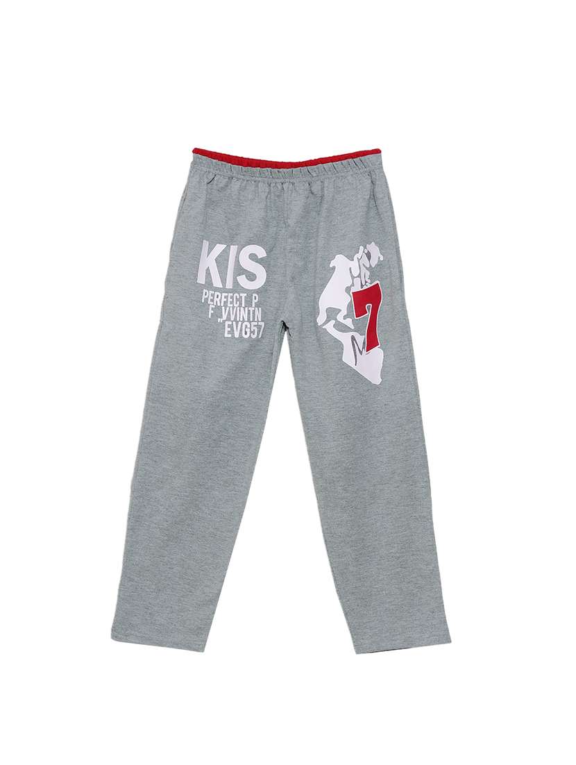 grey cotton track wear