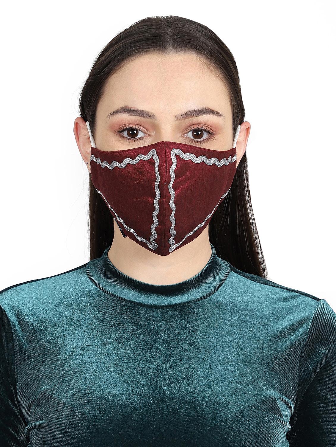 multi colored null anti-pollution women mask (pack of 2) - 17534967 - Standard Image - 1