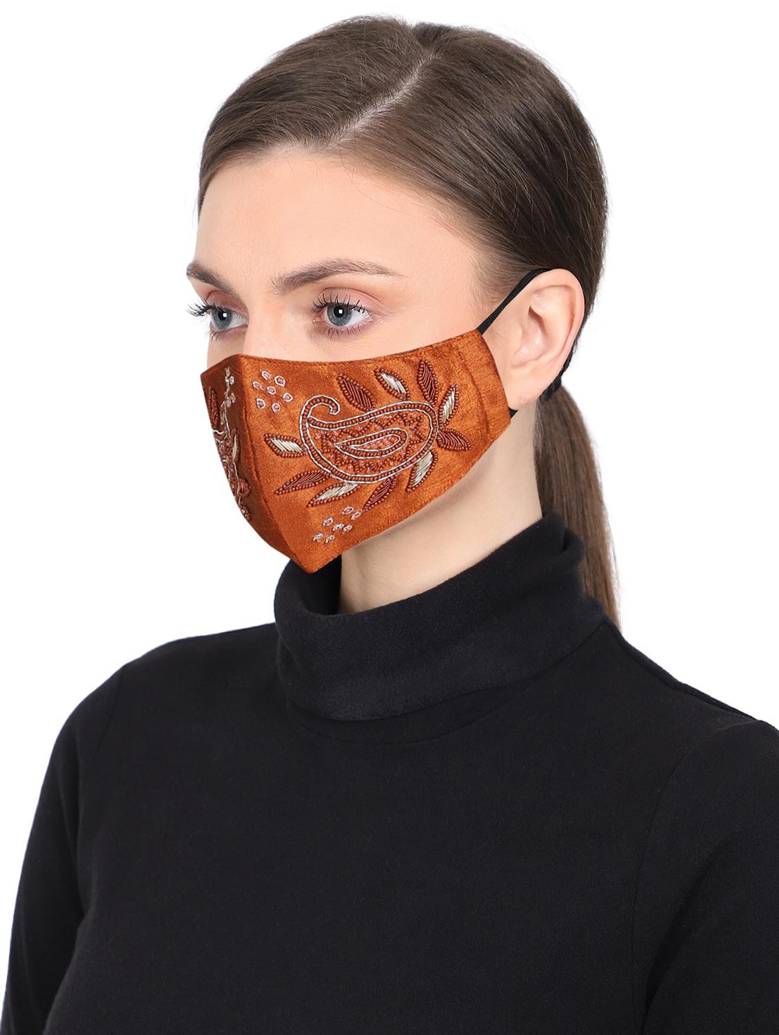 embellished anti-pollution women mask - 17535026 -  Standard Image - 1