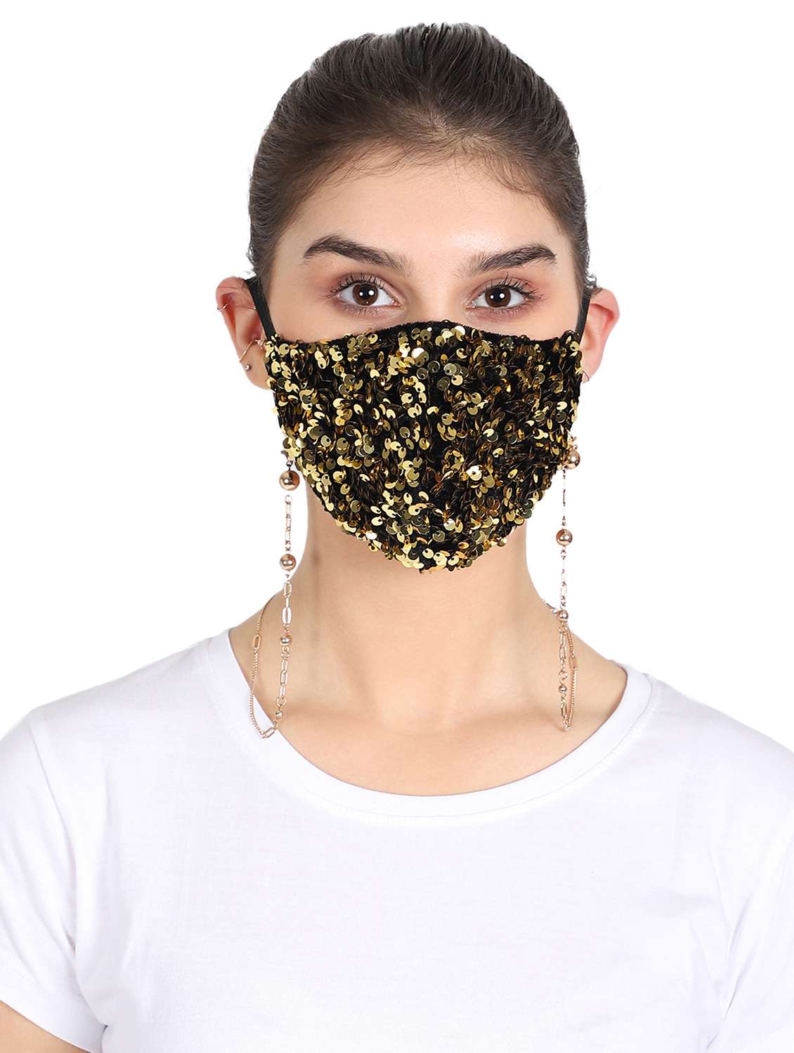 black silk antipollution women mask