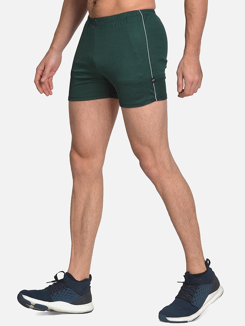 green side striped shorts - 17536430 - Standard Image - 1