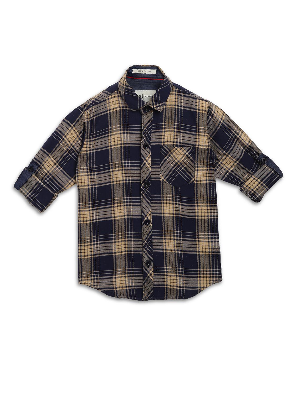 navy blue checkered shirt  - 17536711 -  Standard Image - 1