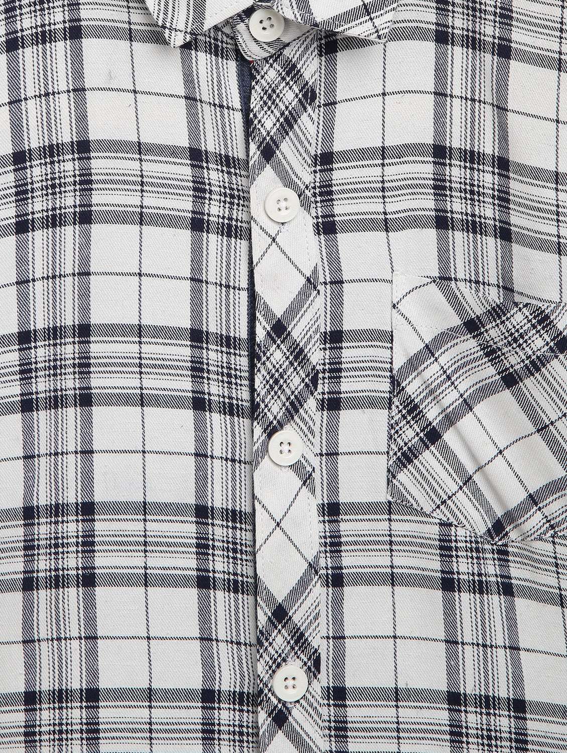 white checkered shirt - 17536717 - Standard Image - 4