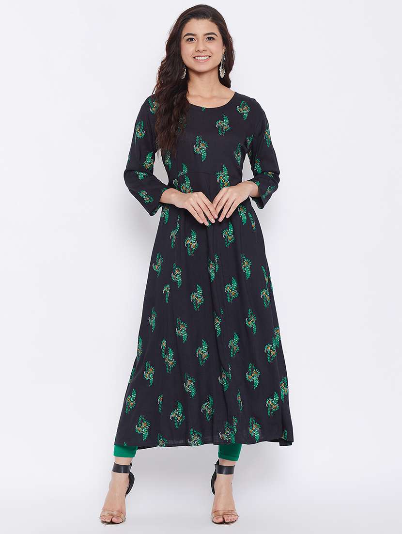 women's flared kurta