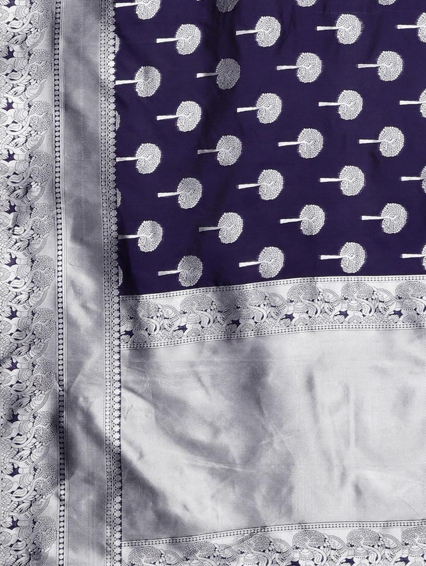 zari work banarasi saree - 17541362 - Standard Image - 4