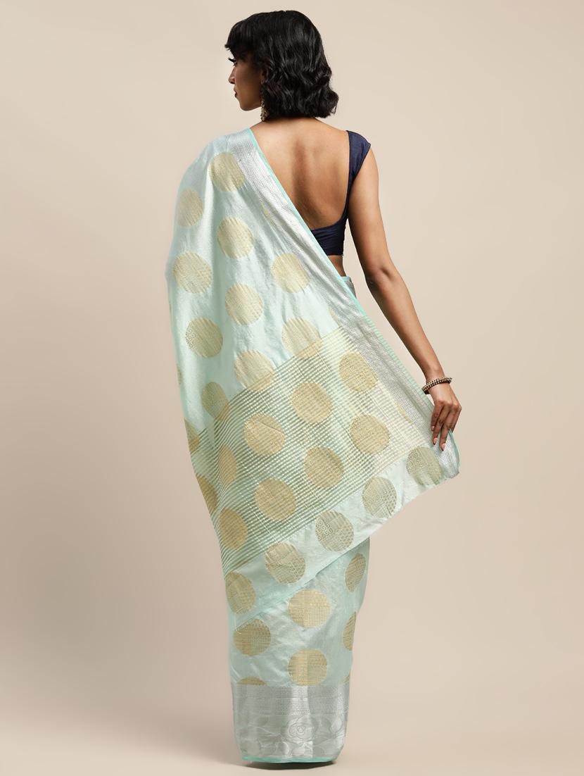 jacquard banarasi saree - 17541375 - Standard Image - 1