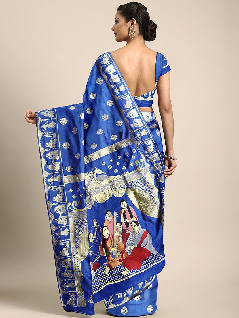 women's banarasi saree - 17541413 - Standard Image - 1