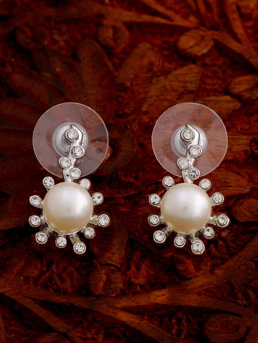 silver  metal studs earring