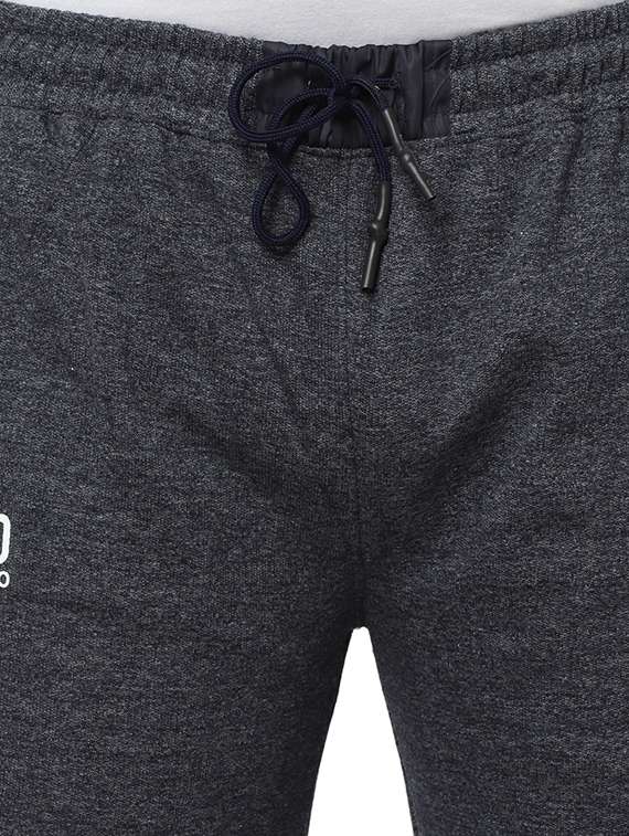 navy blue printed full length track pant - 17543425 -  Standard Image - 4