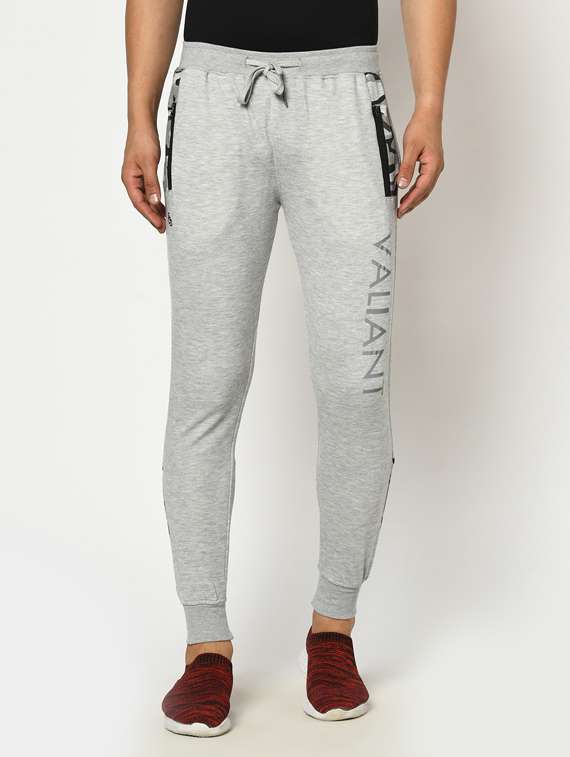 grey  printed jogger