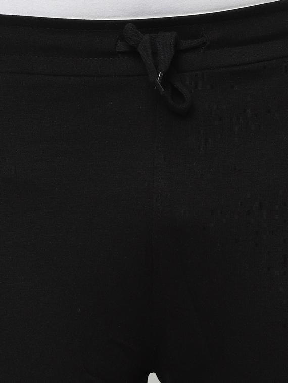 black solid jogger - 17543437 - Standard Image - 4