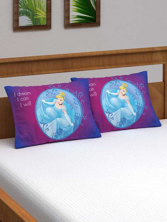 disney  princess kids pillow cover pack of 2