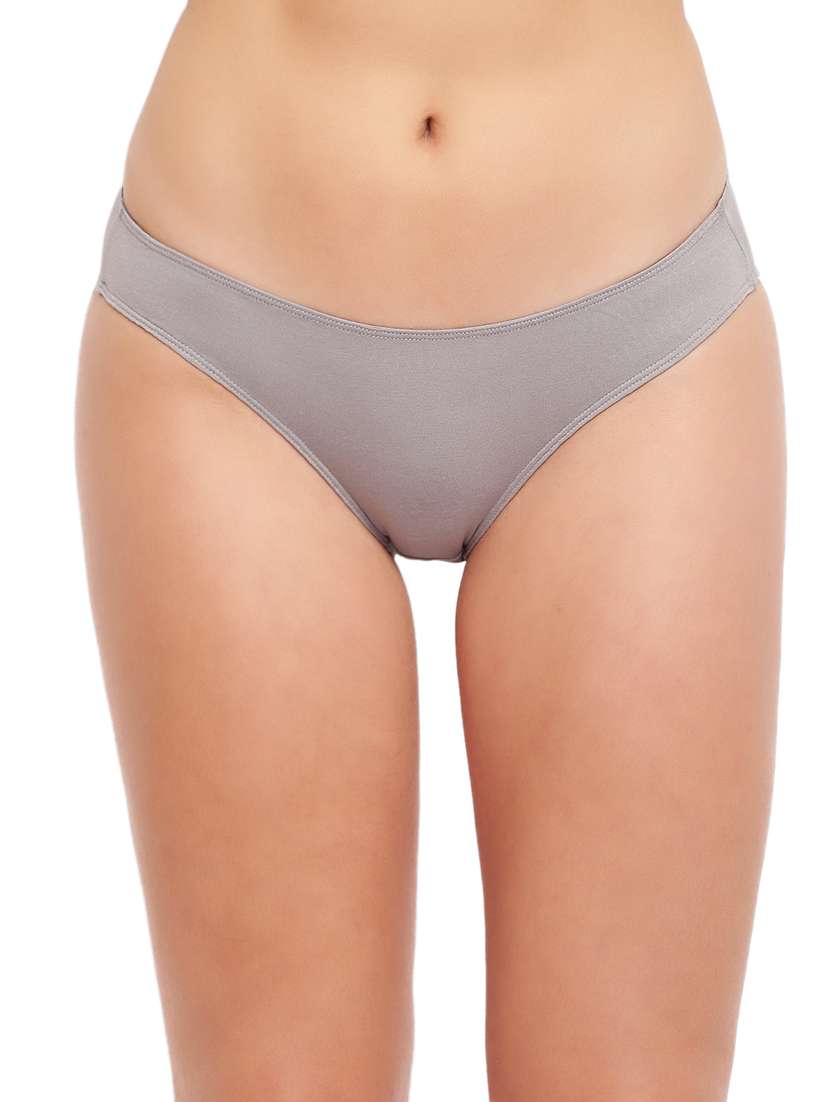 set of 3 solid bikini panty - 17546915 -  Standard Image - 1