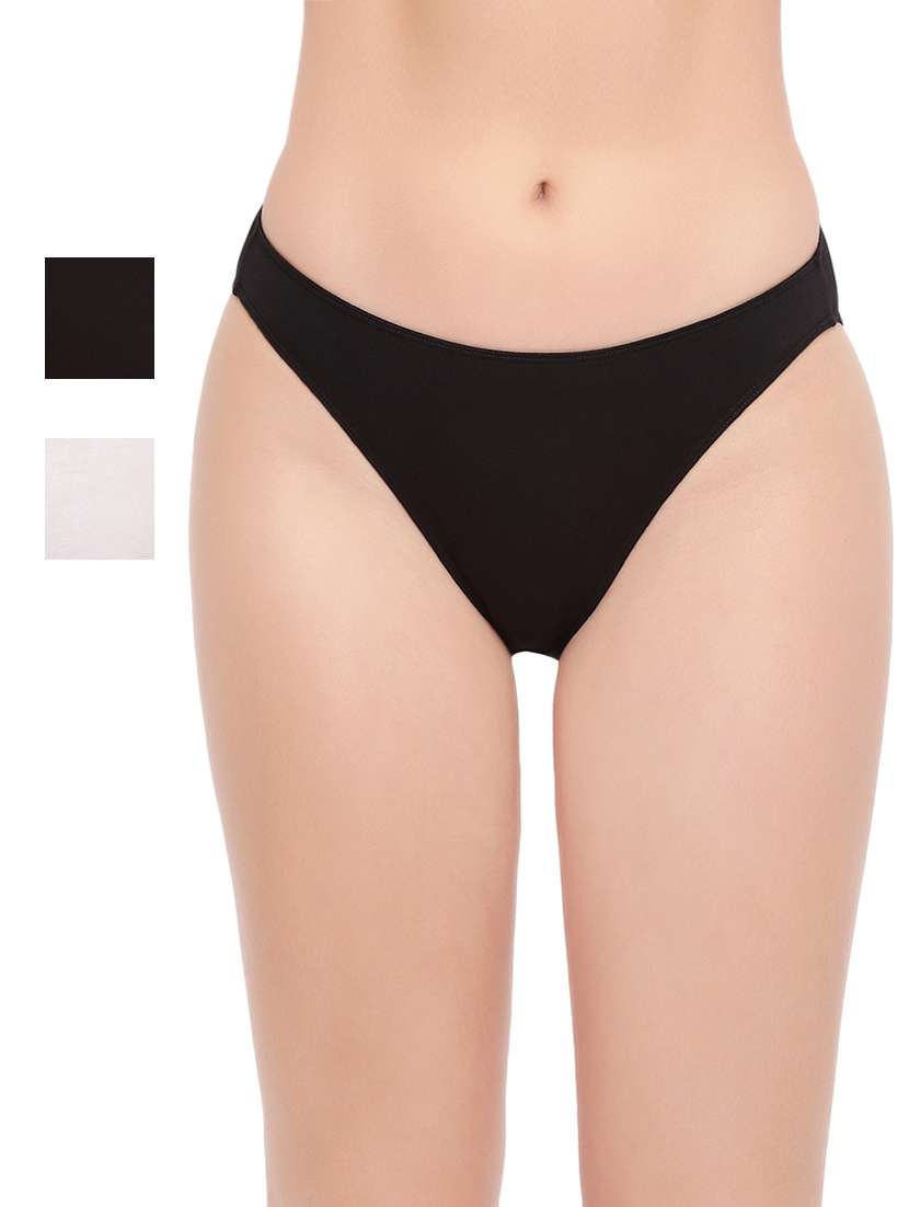 set of 3 solid bikini panty - 17546938 -  Standard Image - 1