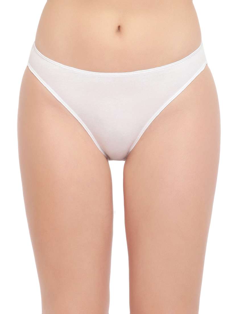 set of 3 solid bikini panty - 17546938 -  Standard Image - 4