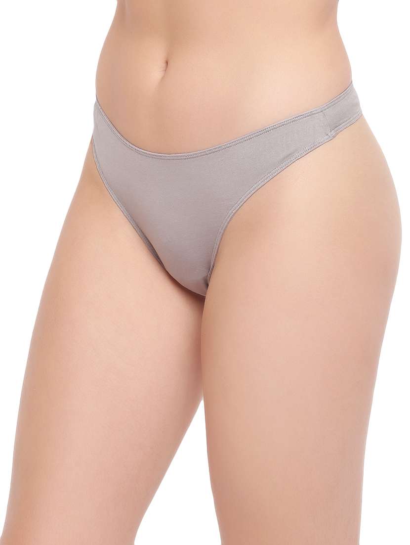 set of 3 solid bikini panty - 17546944 -  Standard Image - 4