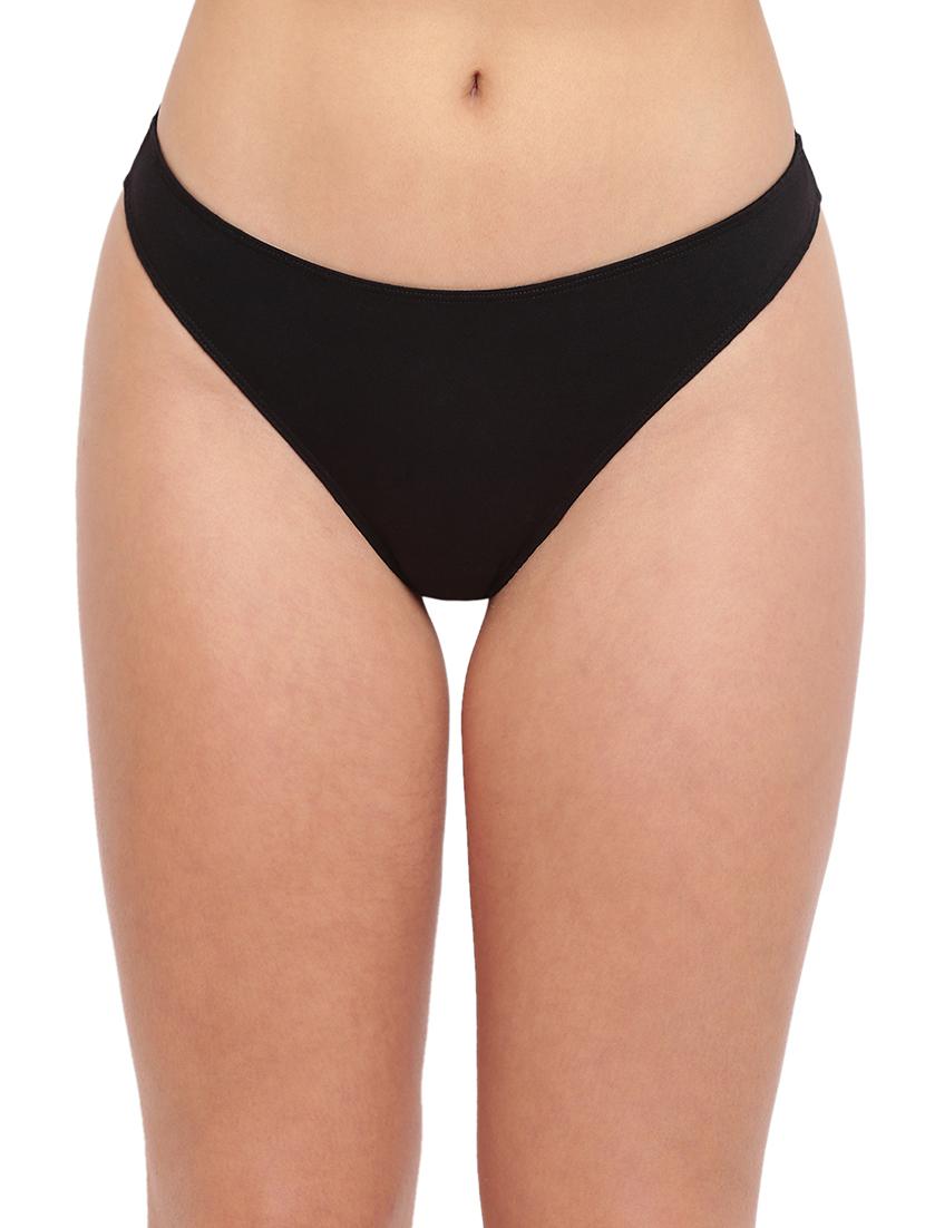 set of 3 solid thongs panty - 17546945 -  Standard Image - 1
