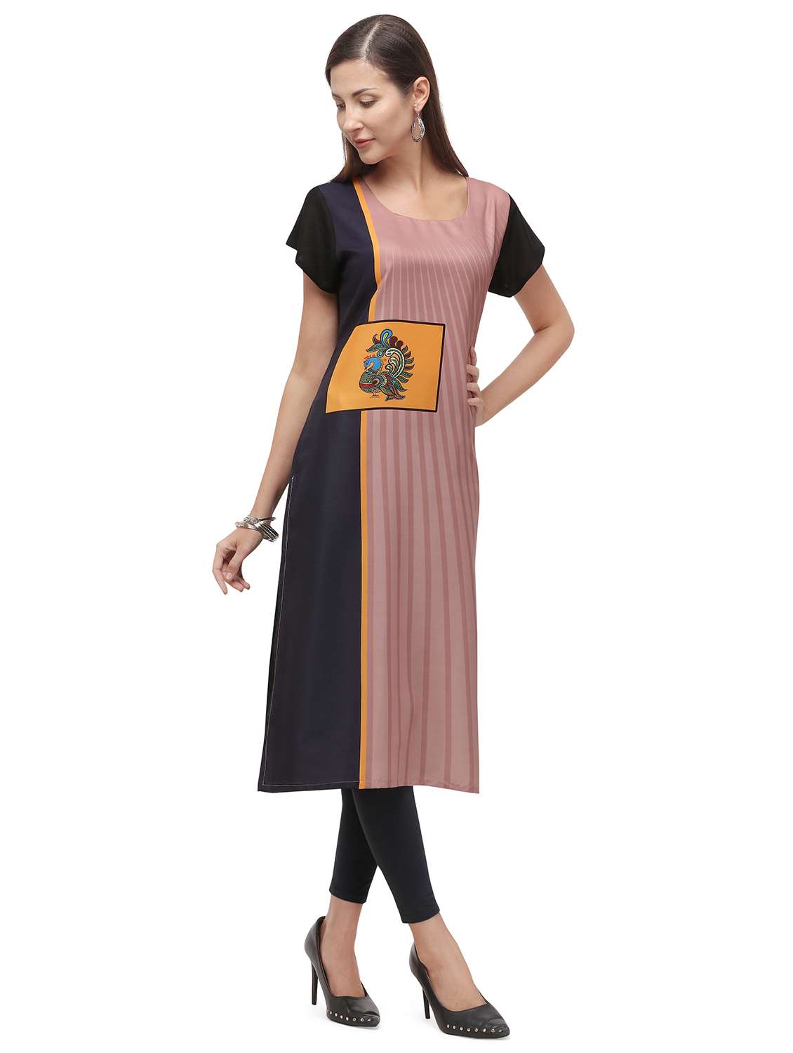 women's straight kurta - 17547293 - Standard Image - 1