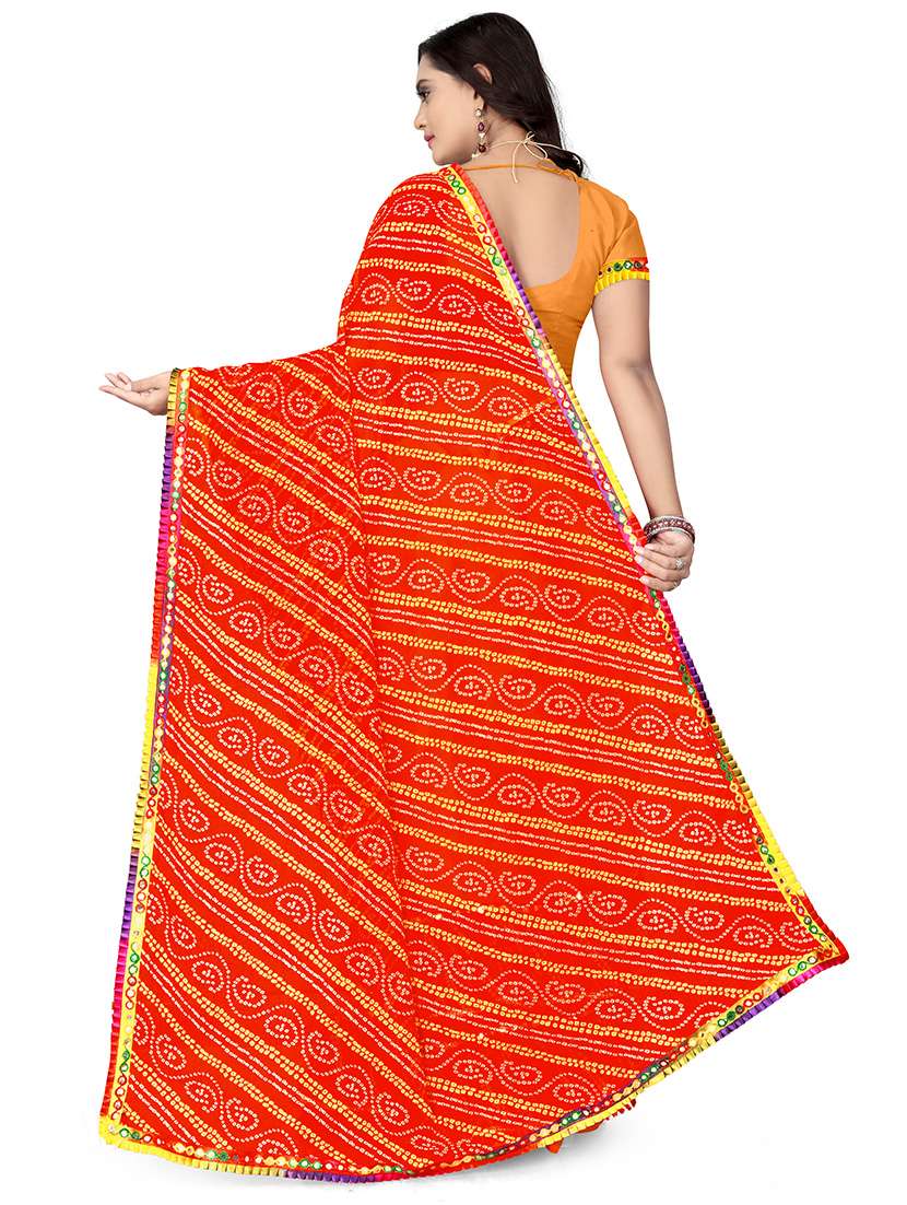 bandhani printed saree - 17547430 -  Standard Image - 1