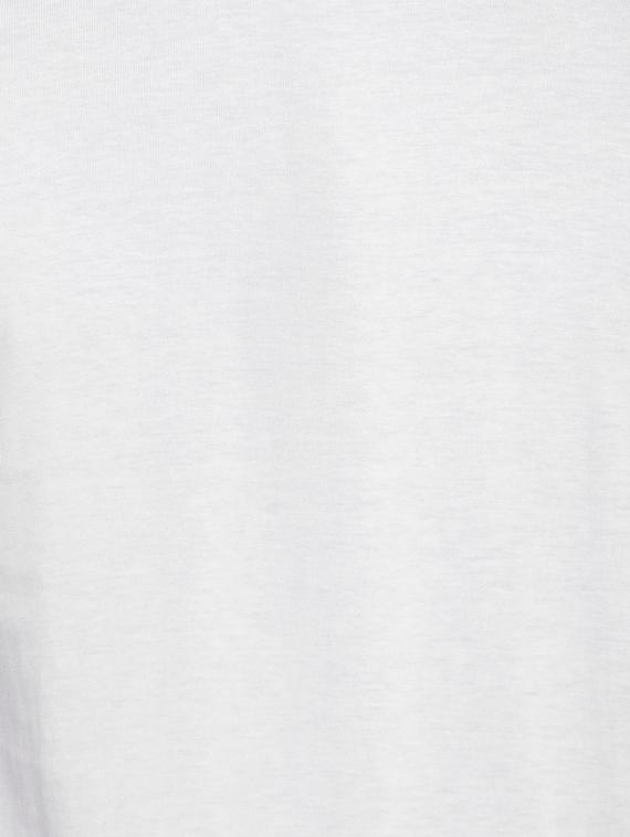 white solid t-shirt - 17548043 - Standard Image - 4