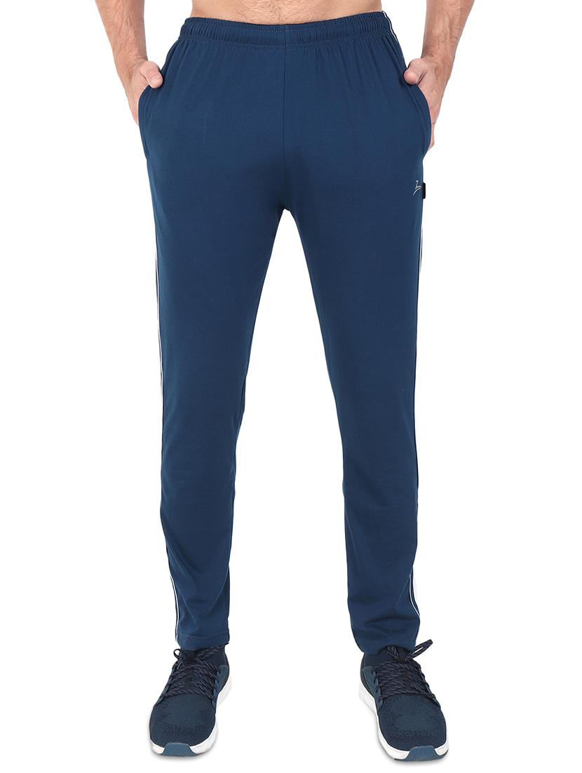 navy blue and grey set of 2 full length track pant - 17548062 - Standard Image - 1