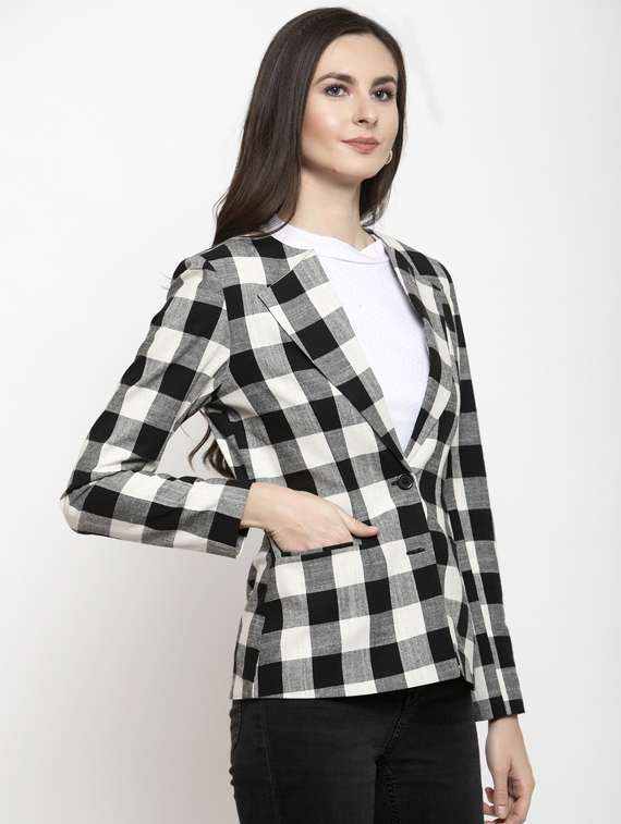 lapel neck casual blazer  - 17549105 -  Standard Image - 1