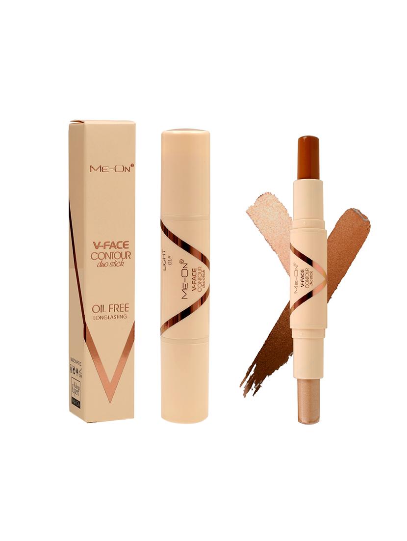 me-on oil free v-face contour duo stick 