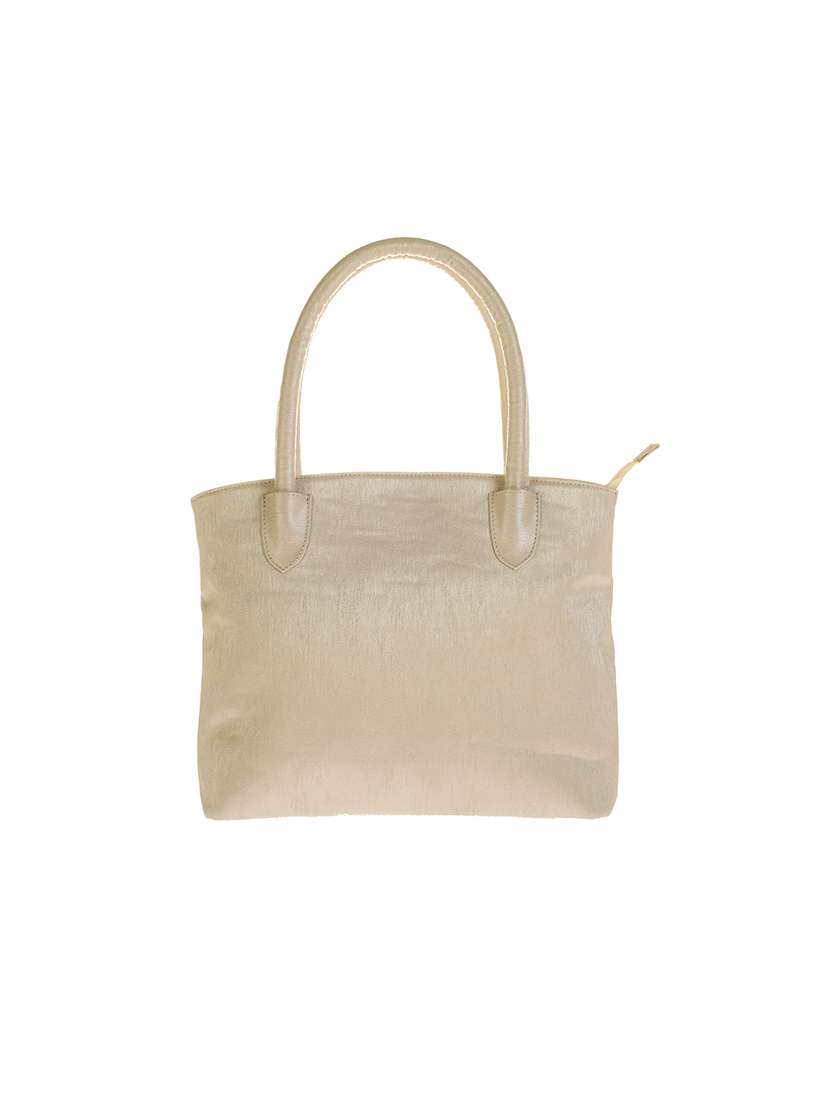 white leatherette (pu) handbag - 17549472 -  Standard Image - 1
