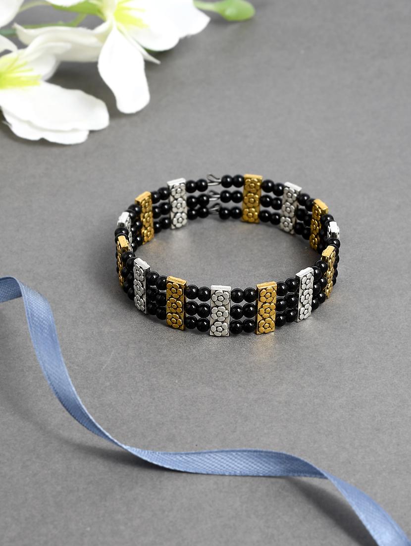 black brass cuffs bracelet - 17550375 -  Zoom Image - 0