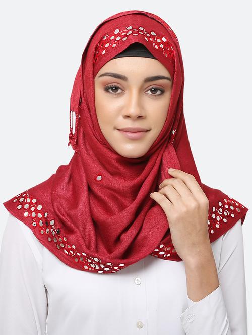 red viscose scarf - 17550612 -  Standard Image - 0