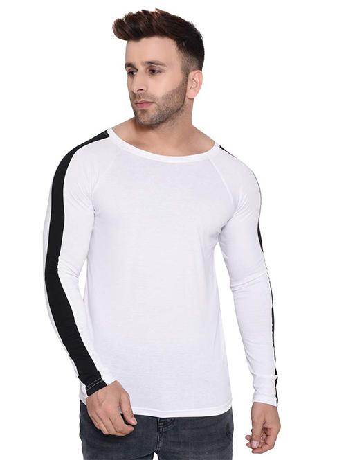 white cut & sew t-shirt - 17551885 - Standard Image - 0
