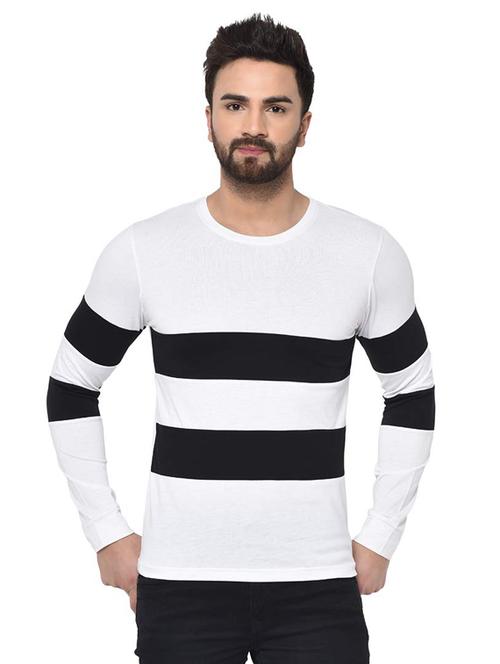 white cut & sew t-shirt - 17551888 - Standard Image - 0