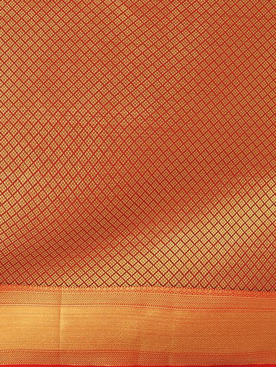 turquoise silk blend banarasi saree with blouse - 17553912 - Standard Image - 4