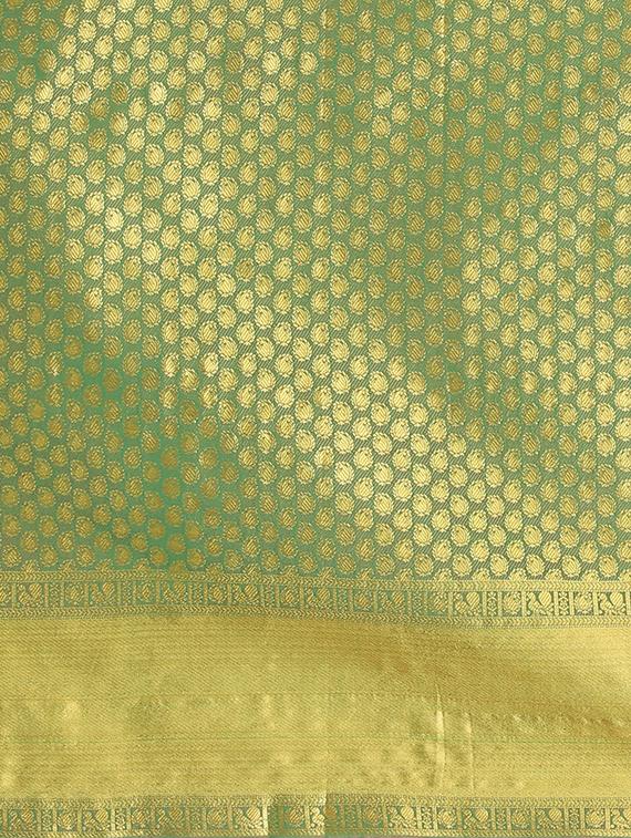 conversational banarasi saree with blouse - 17553926 - Standard Image - 4
