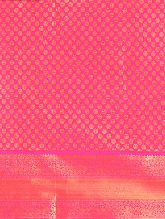 solid banarasi saree with blouse - 17553931 - Standard Image - 4