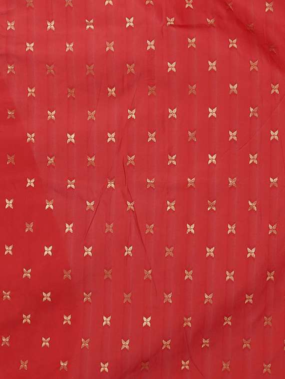 jacquard banarasi saree with blouse - 17553950 - Standard Image - 4