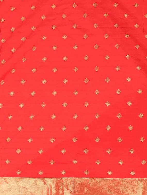 jacquard banarasi saree with blouse - 17553957 - Standard Image - 4