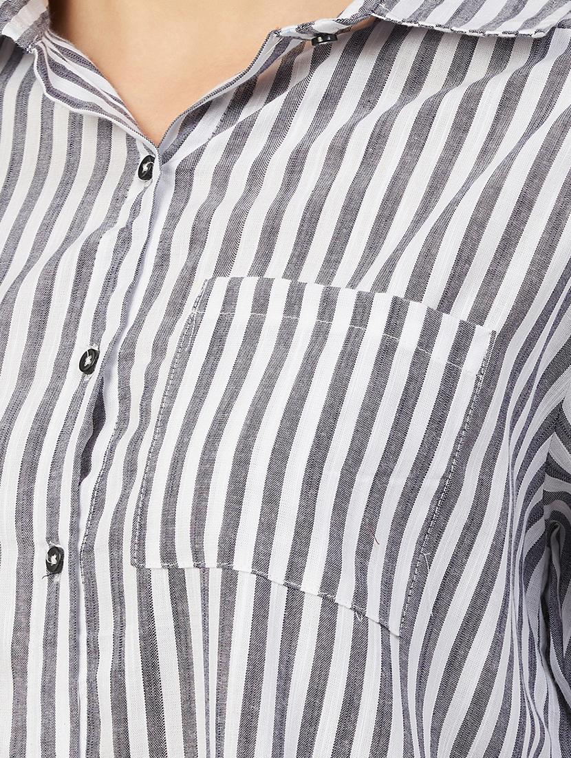 striped regular shirt - 17555299 - Standard Image - 4