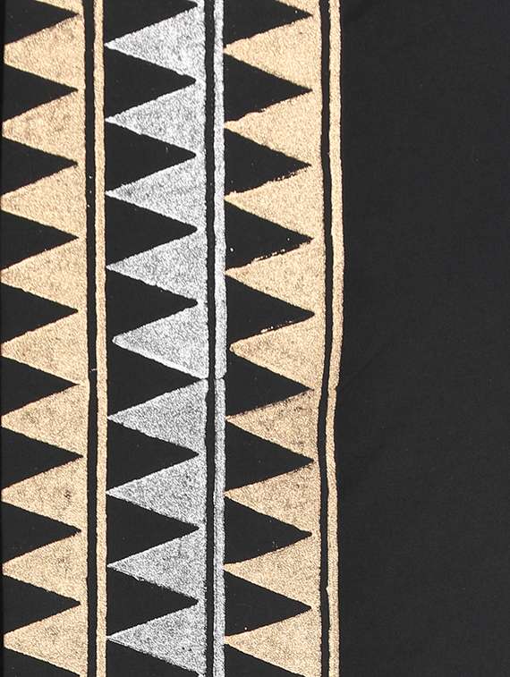black printed dhoti - 17555746 -  Standard Image - 4