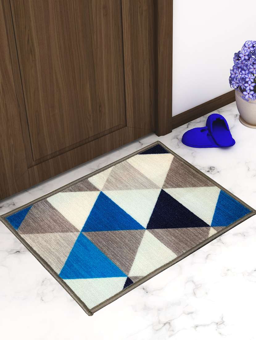 athom trendz premium anti slip printed doormat 37x57 cm