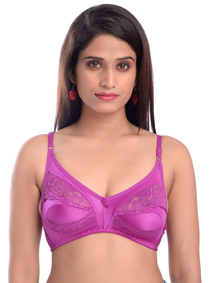 pack of 2 lace detail regular  bra - 17556680 -  Standard Image - 1