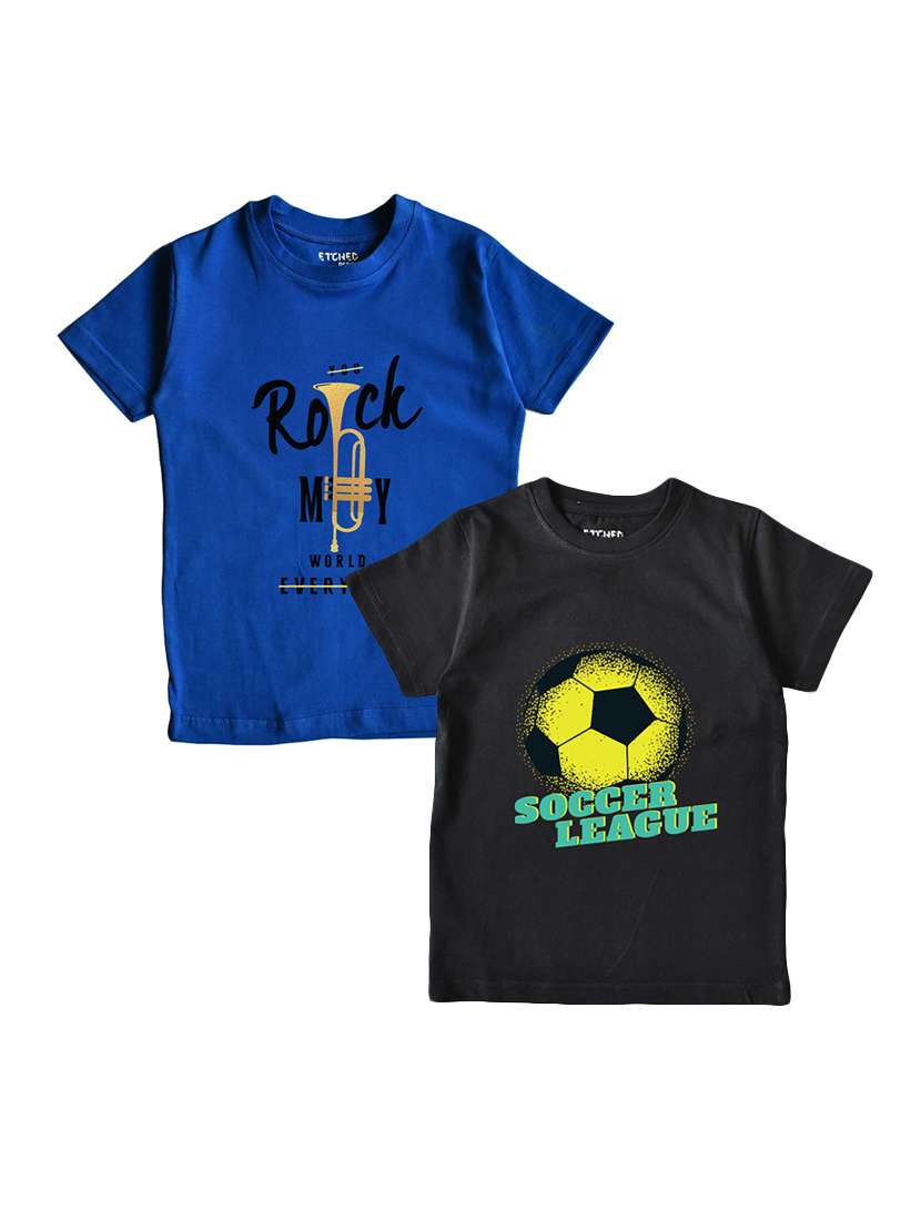 set of 2 graphic t-shirt