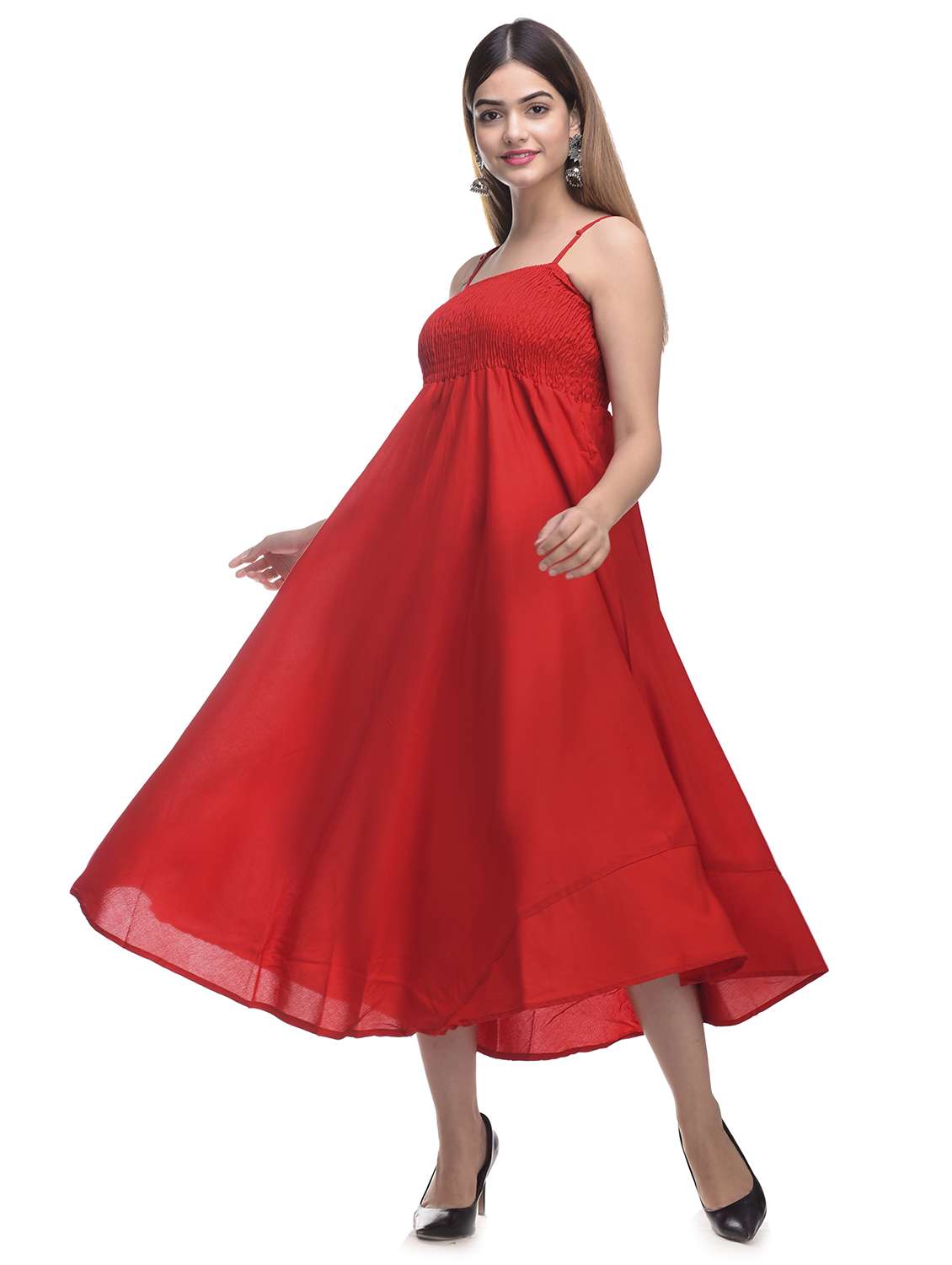 women's fit & flare floral dress - 17562722 -  Standard Image - 1