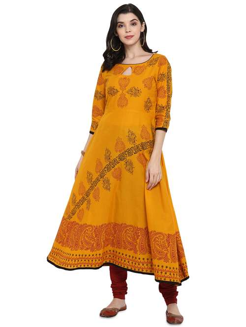 women's flared kurta - 17564495 -  Standard Image - 0