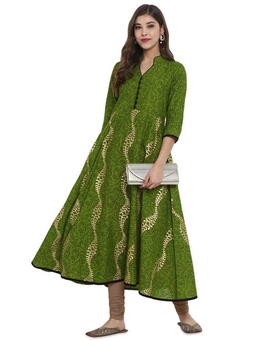 women's flared kurta - 17564497 - Standard Image - 0