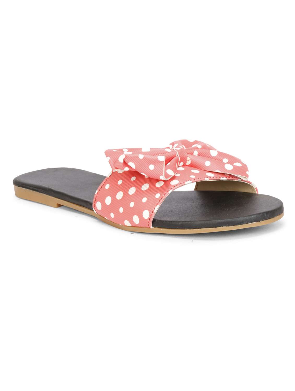 pink synthetic slip on sandals - 17565473 -  Standard Image - 1