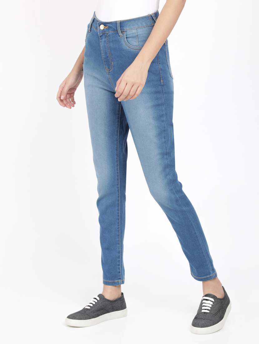 high rise slim fit jeans  - 17565527 -  Standard Image - 1