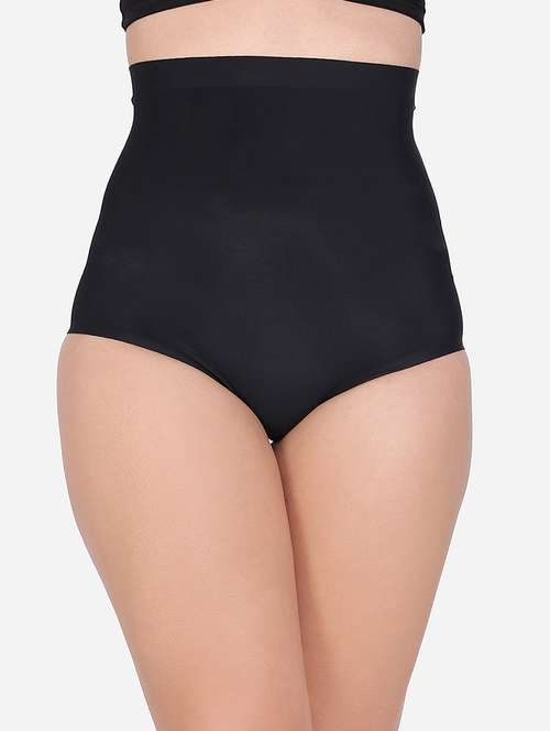 black poly spandex shaper brief shapewear - 17565660 -  Standard Image - 0