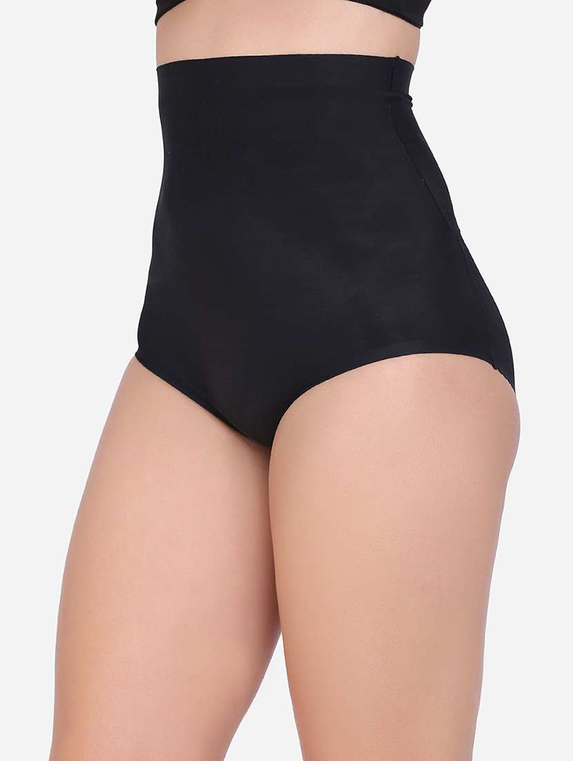 black poly spandex shaper brief shapewear - 17565660 - Standard Image - 1