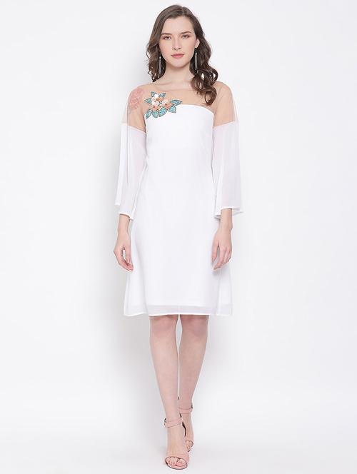 women's  knee length dress - 17567040 -  Standard Image - 0
